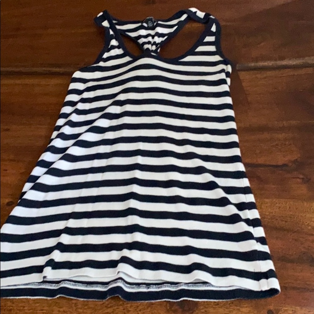 Knotted back tank top
